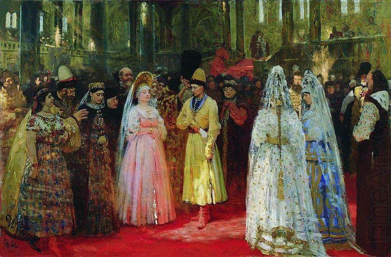 Grand Duke Choosing His Bride, Ilya Repin